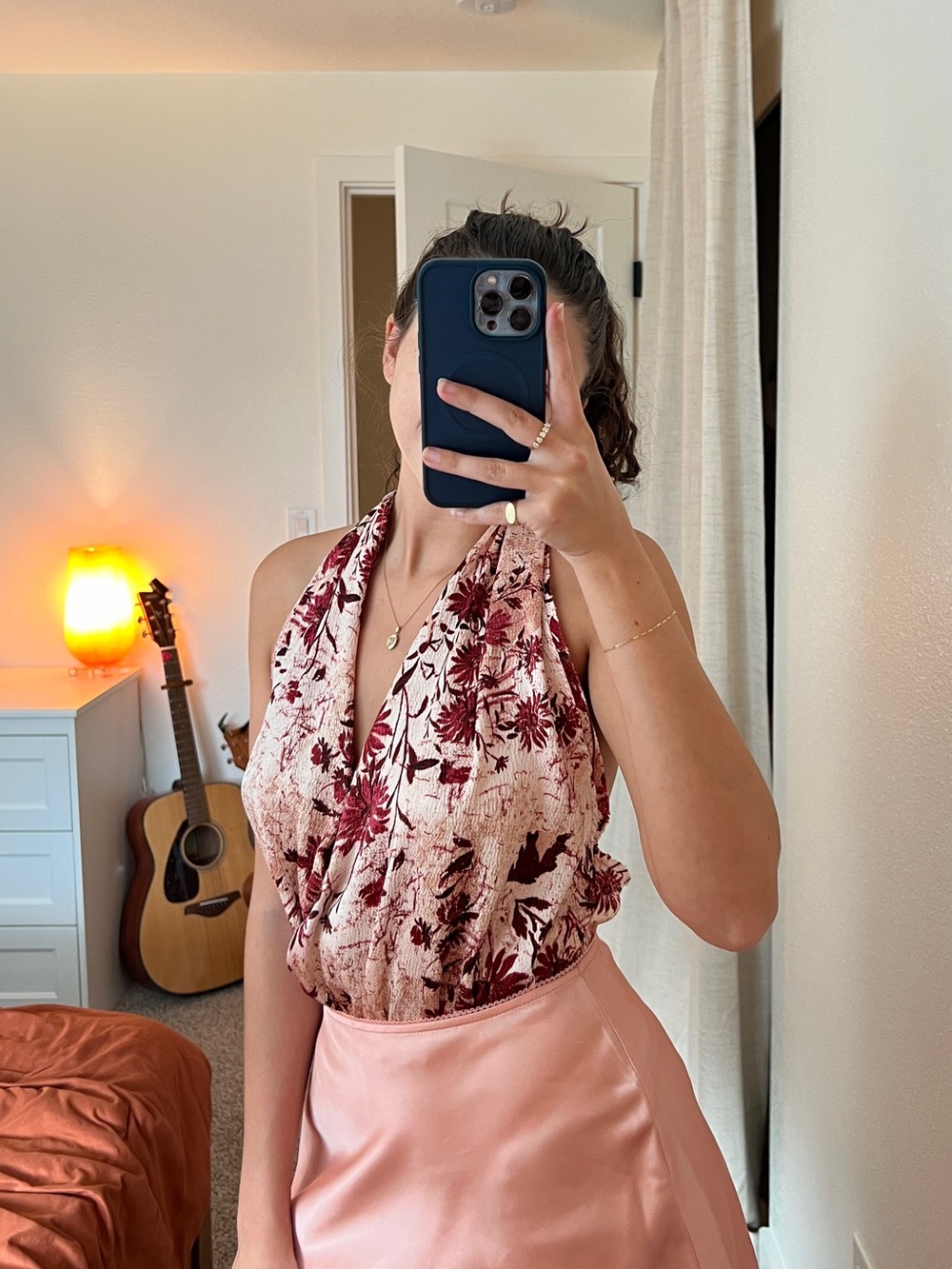 Free People open back bodysuit